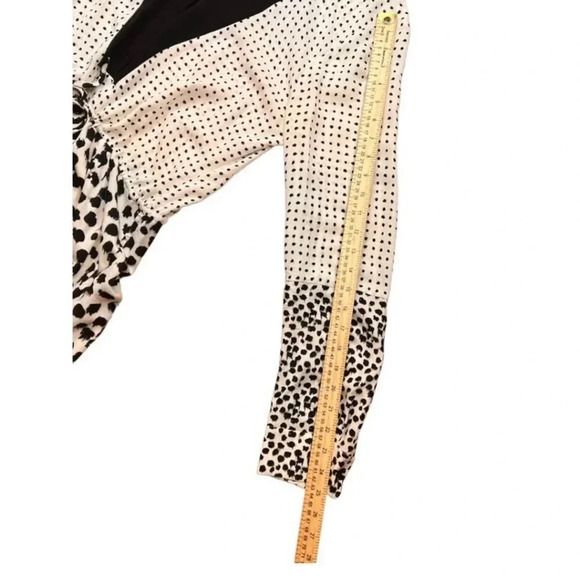 A.L.C. Ellison leopard polka dot dress size M - Picture 8 of 8